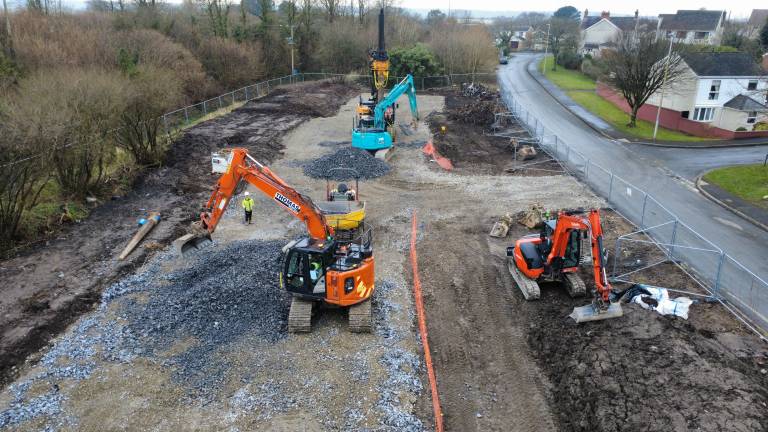 Construction Starts on 16 New Homes in Kidwelly